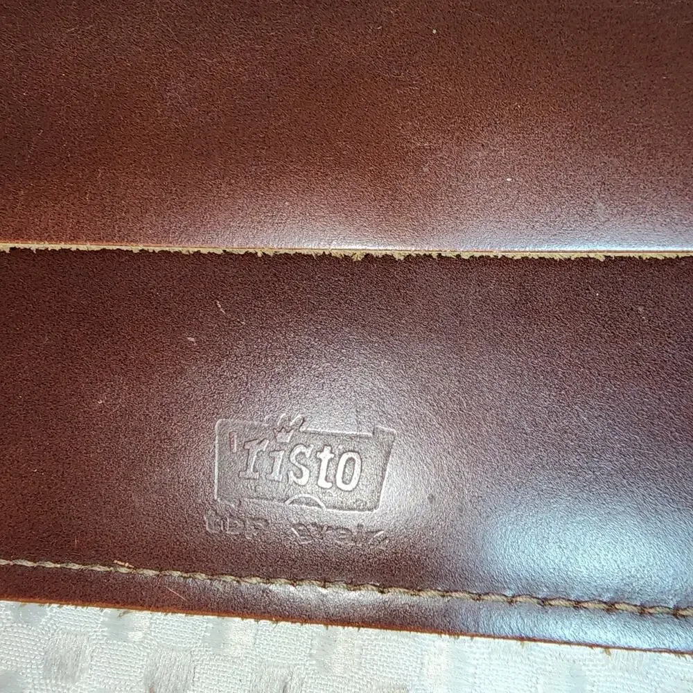 RISTO VINTAGE GENUINE LEATHER BIKERS MOTORCYCLE WALLET